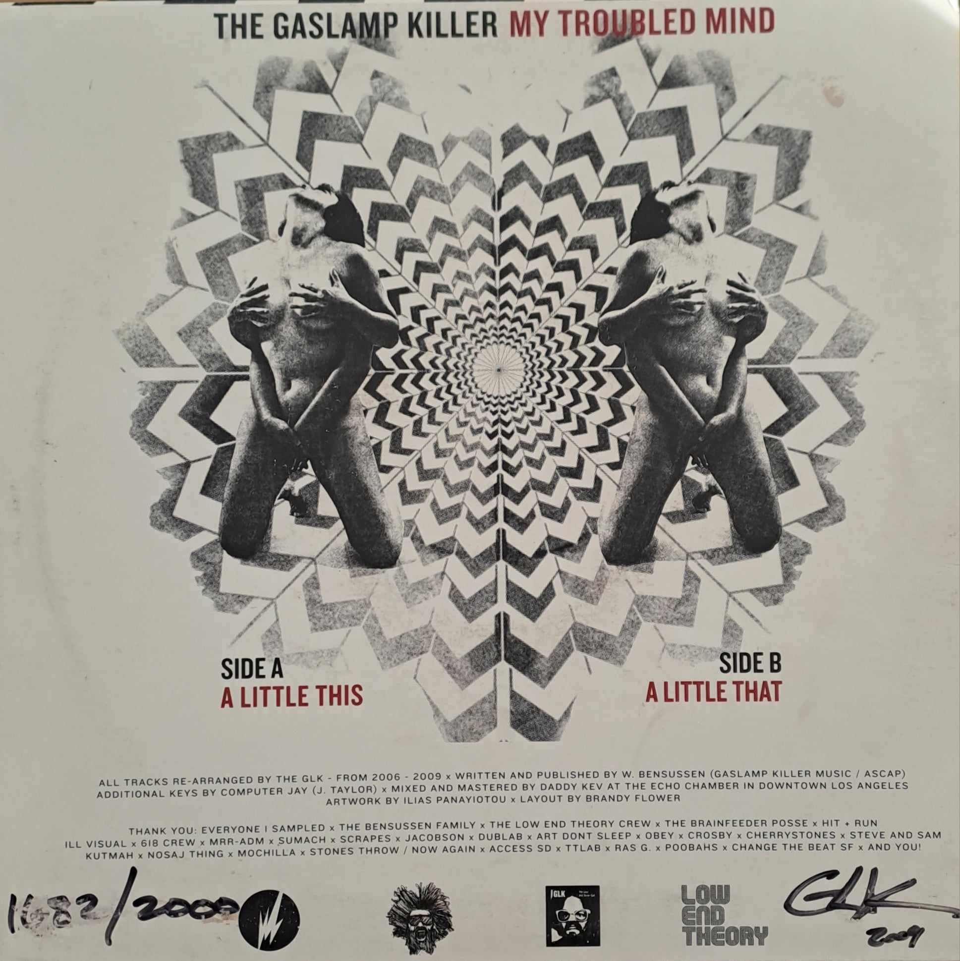 The Gaslamp Killer – My Troubled Mind - vinyle abstrait